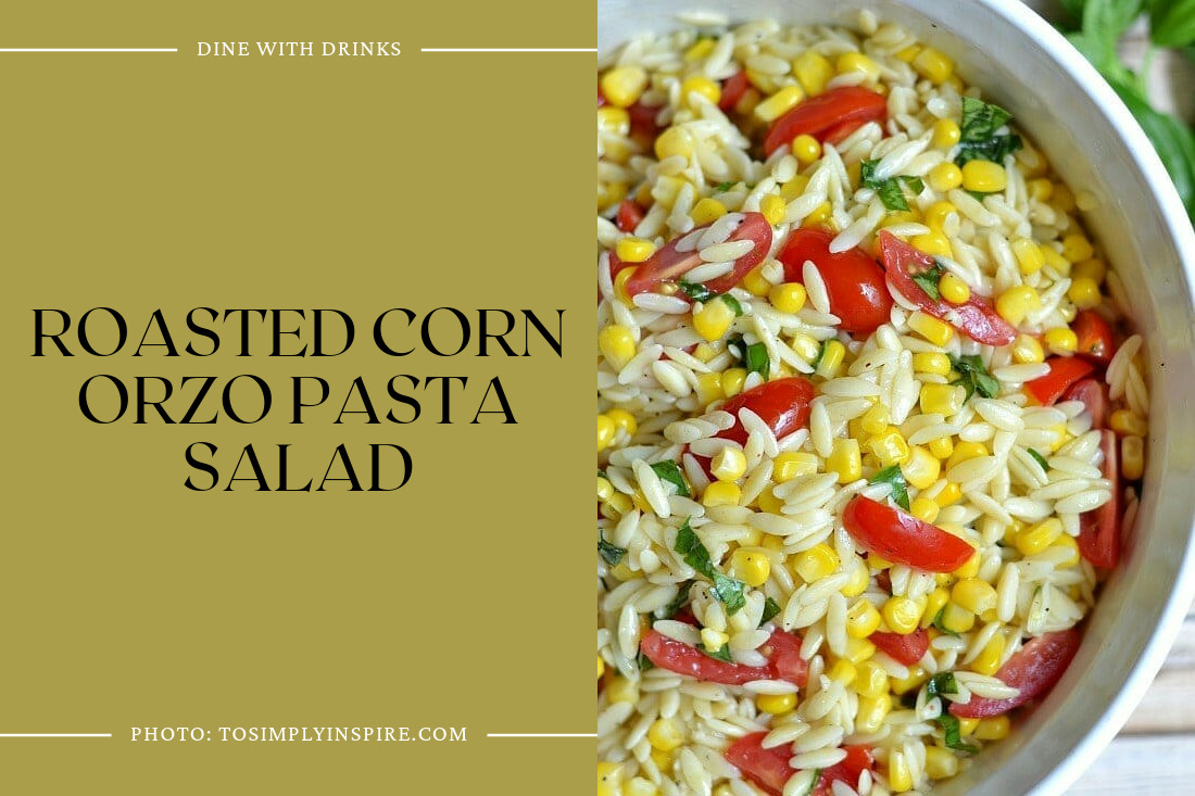 Roasted Corn Orzo Pasta Salad