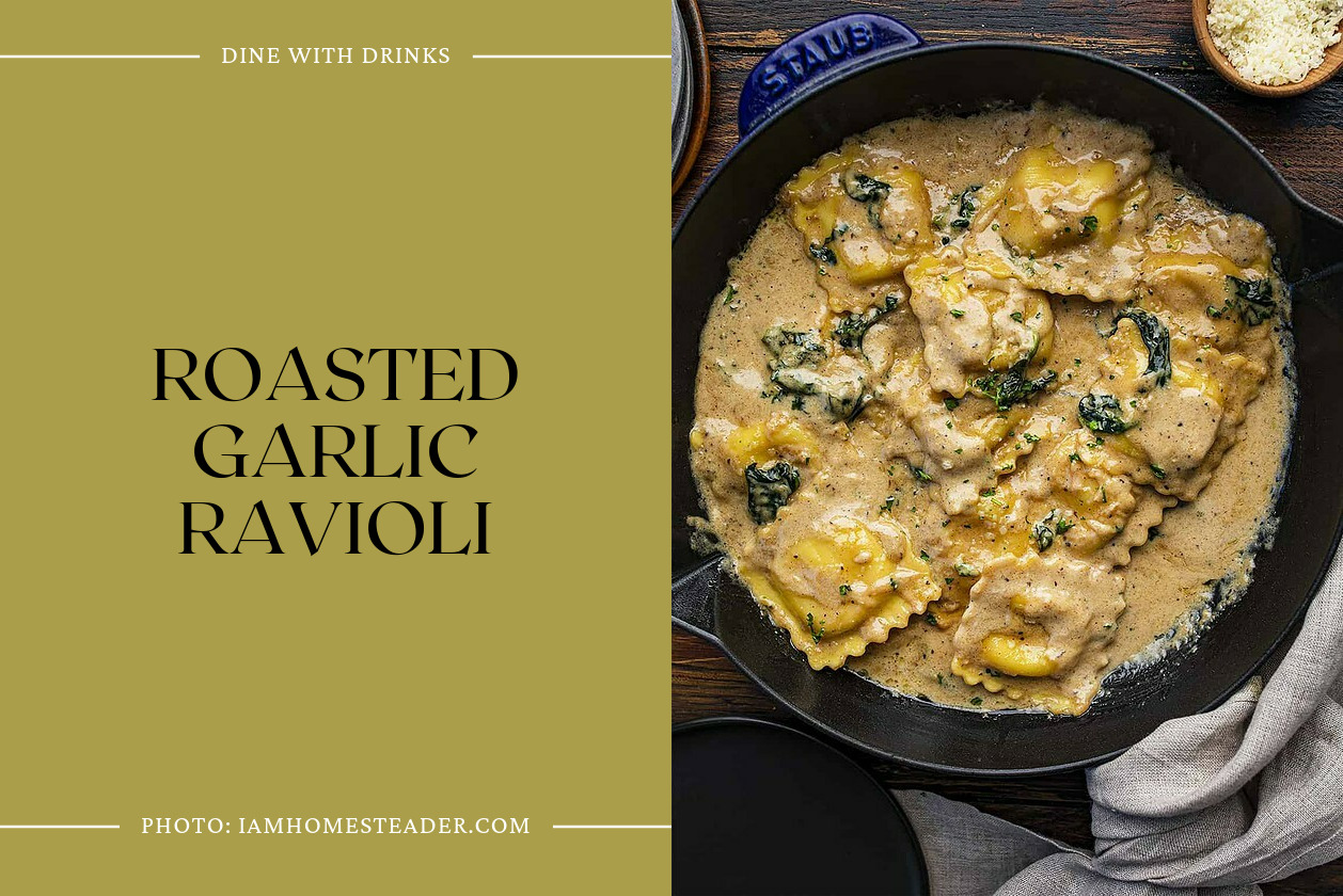 Roasted Garlic Ravioli