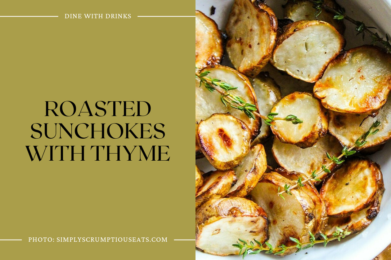 Roasted Sunchokes With Thyme