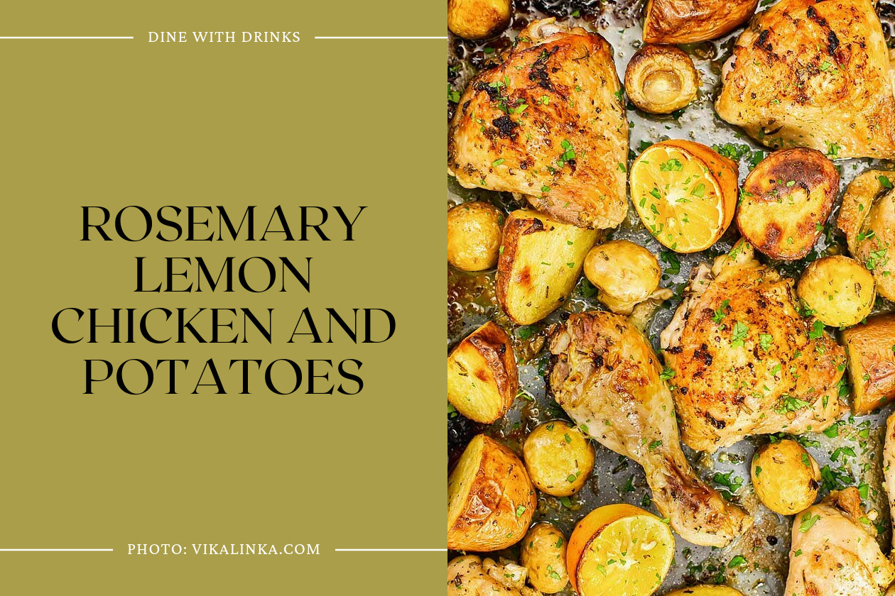 Rosemary Lemon Chicken And Potatoes