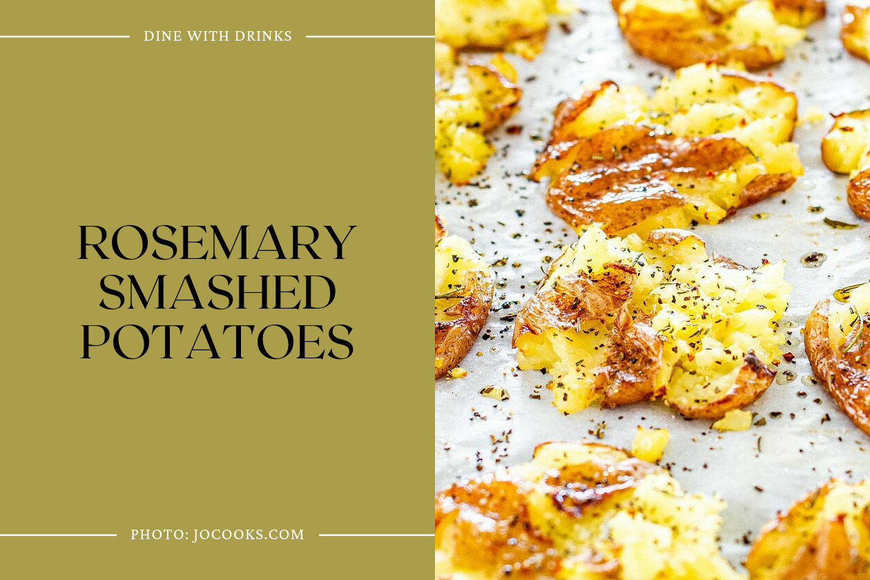 Rosemary Smashed Potatoes