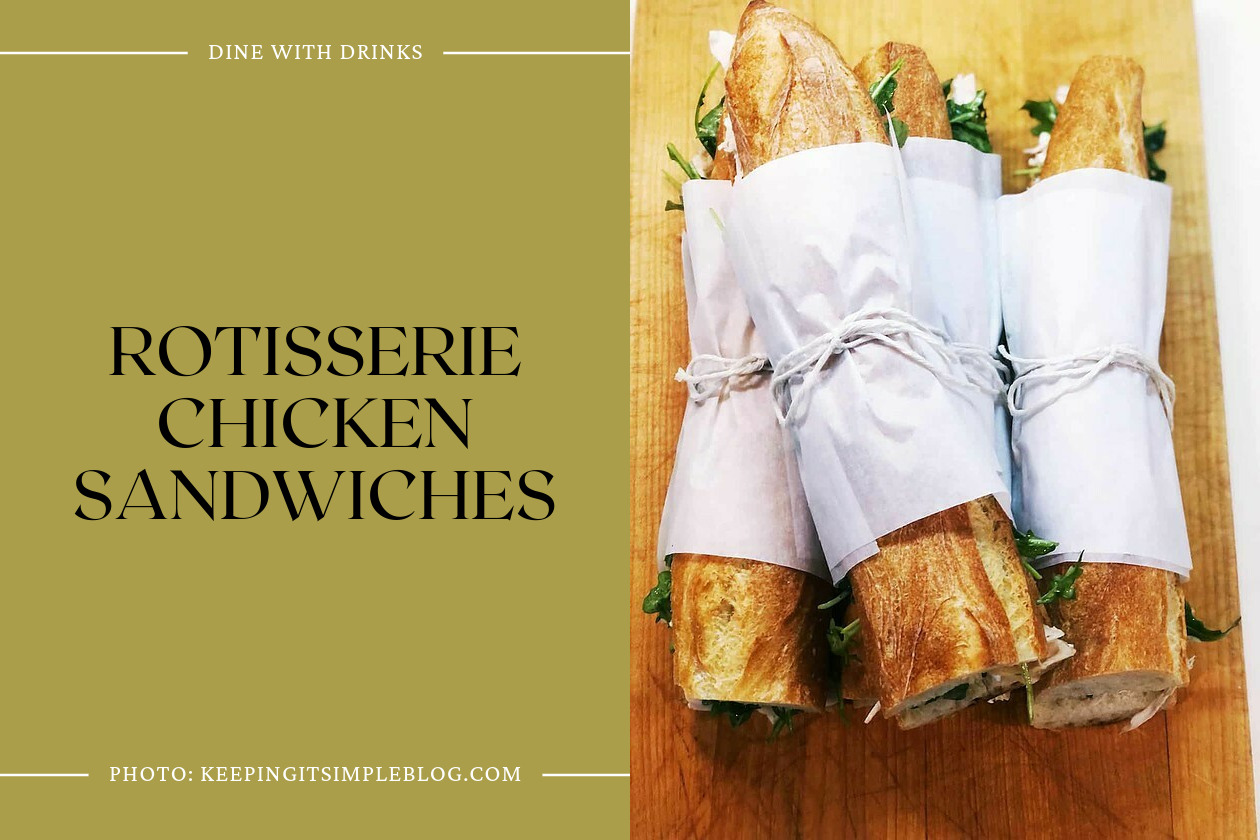 Rotisserie Chicken Sandwiches