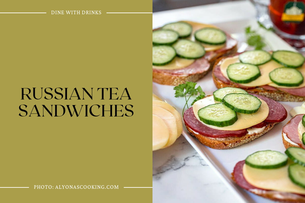Russian Tea Sandwiches