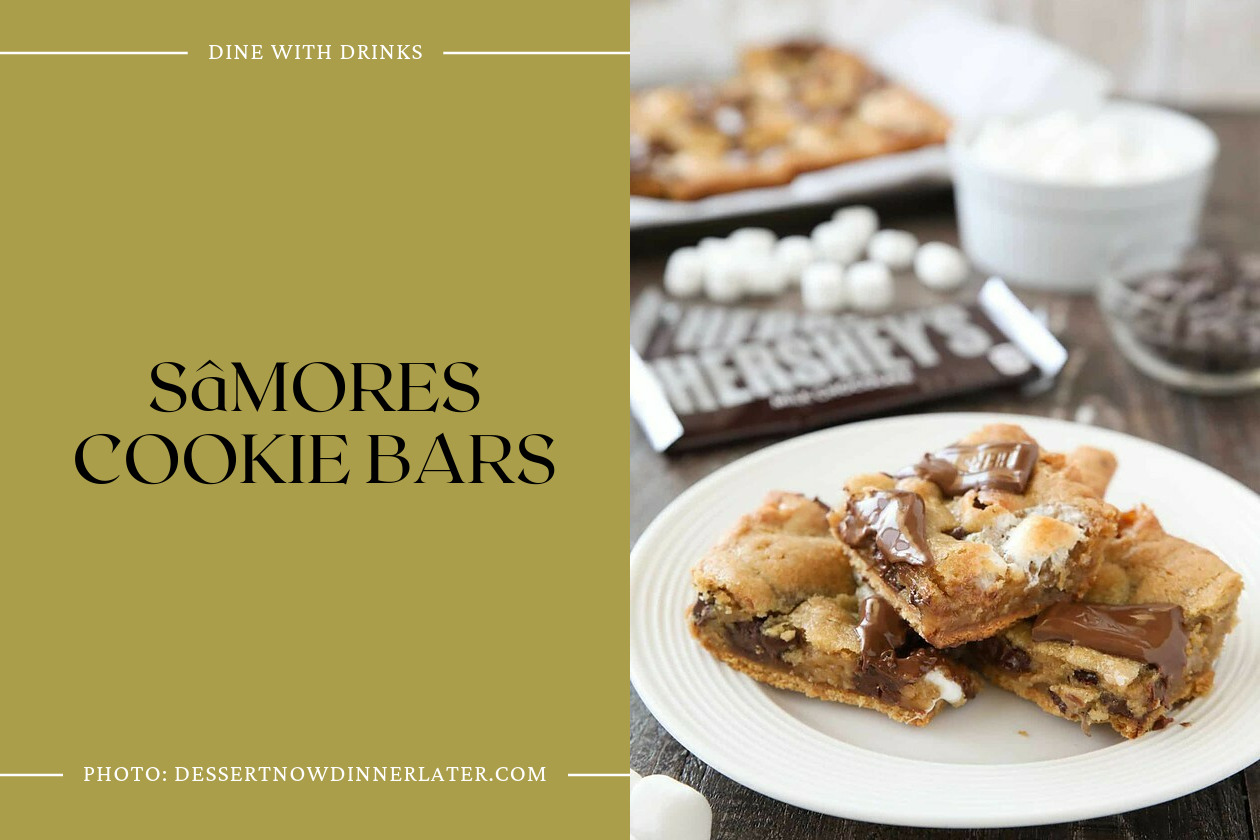 Sâmores Cookie Bars