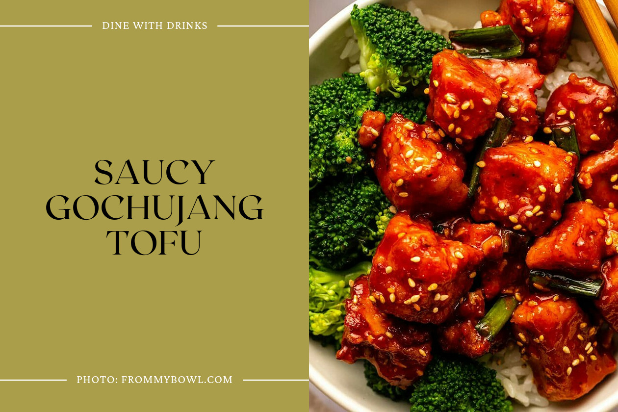 Saucy Gochujang Tofu