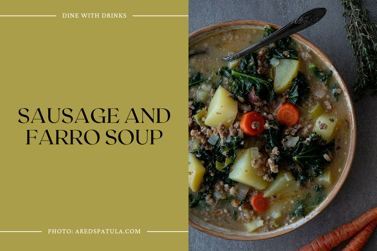 Sausage And Farro Soup