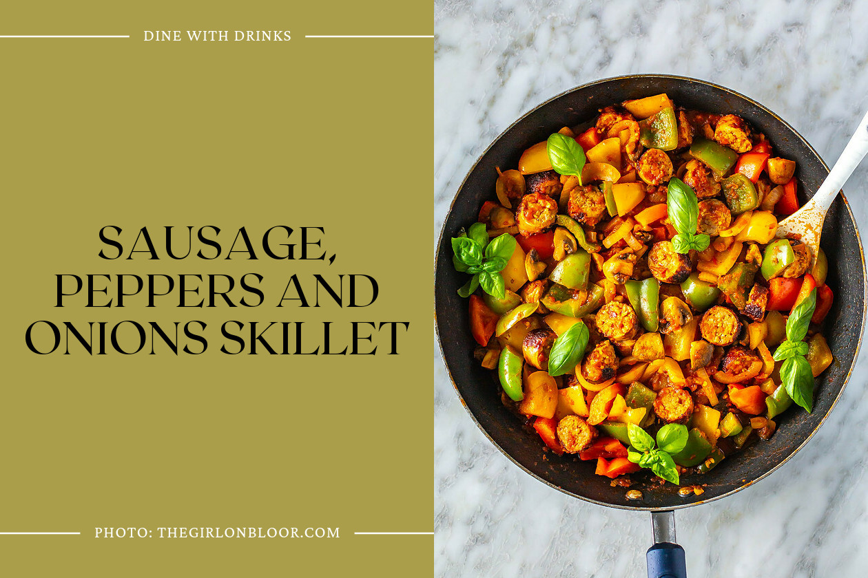Sausage, Peppers And Onions Skillet