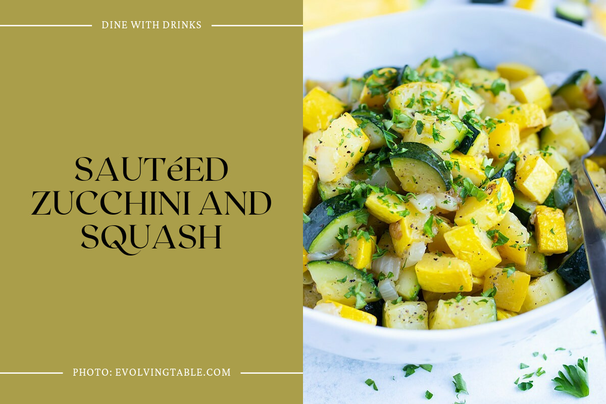 Sautéed Zucchini And Squash