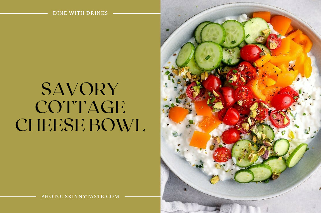 Savory Cottage Cheese Bowl
