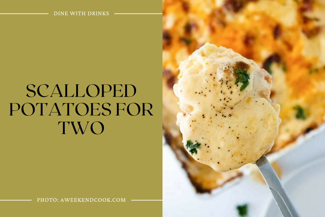 Scalloped Potatoes For Two