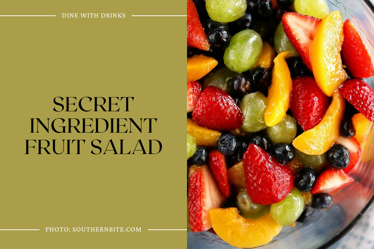 Secret Ingredient Fruit Salad
