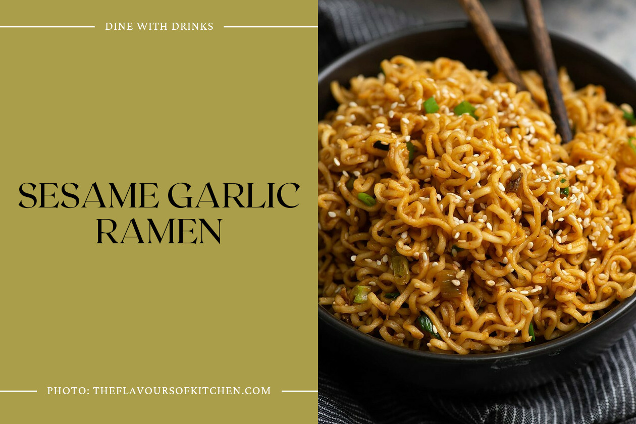 Sesame Garlic Ramen