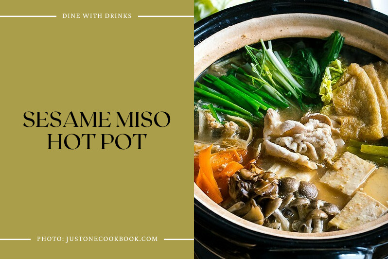 Sesame Miso Hot Pot