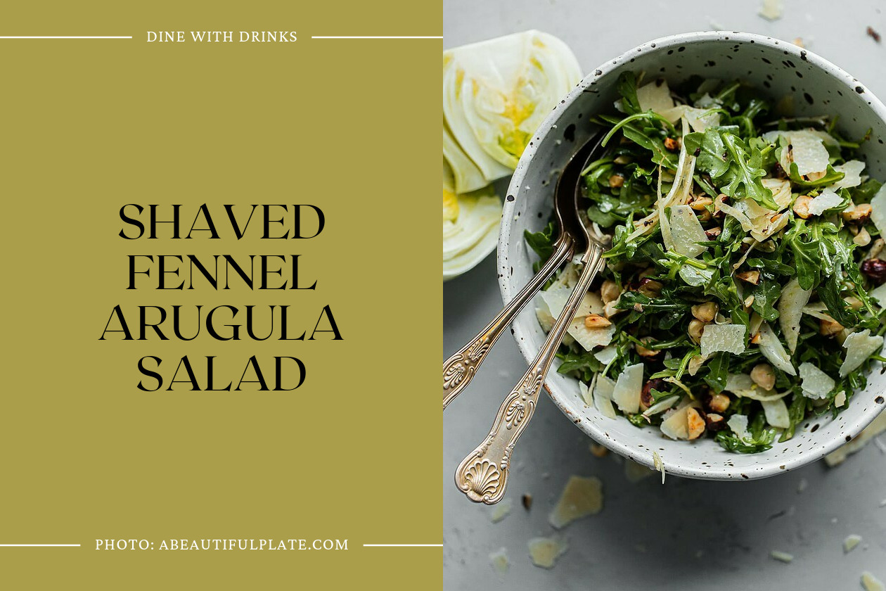 Shaved Fennel Arugula Salad