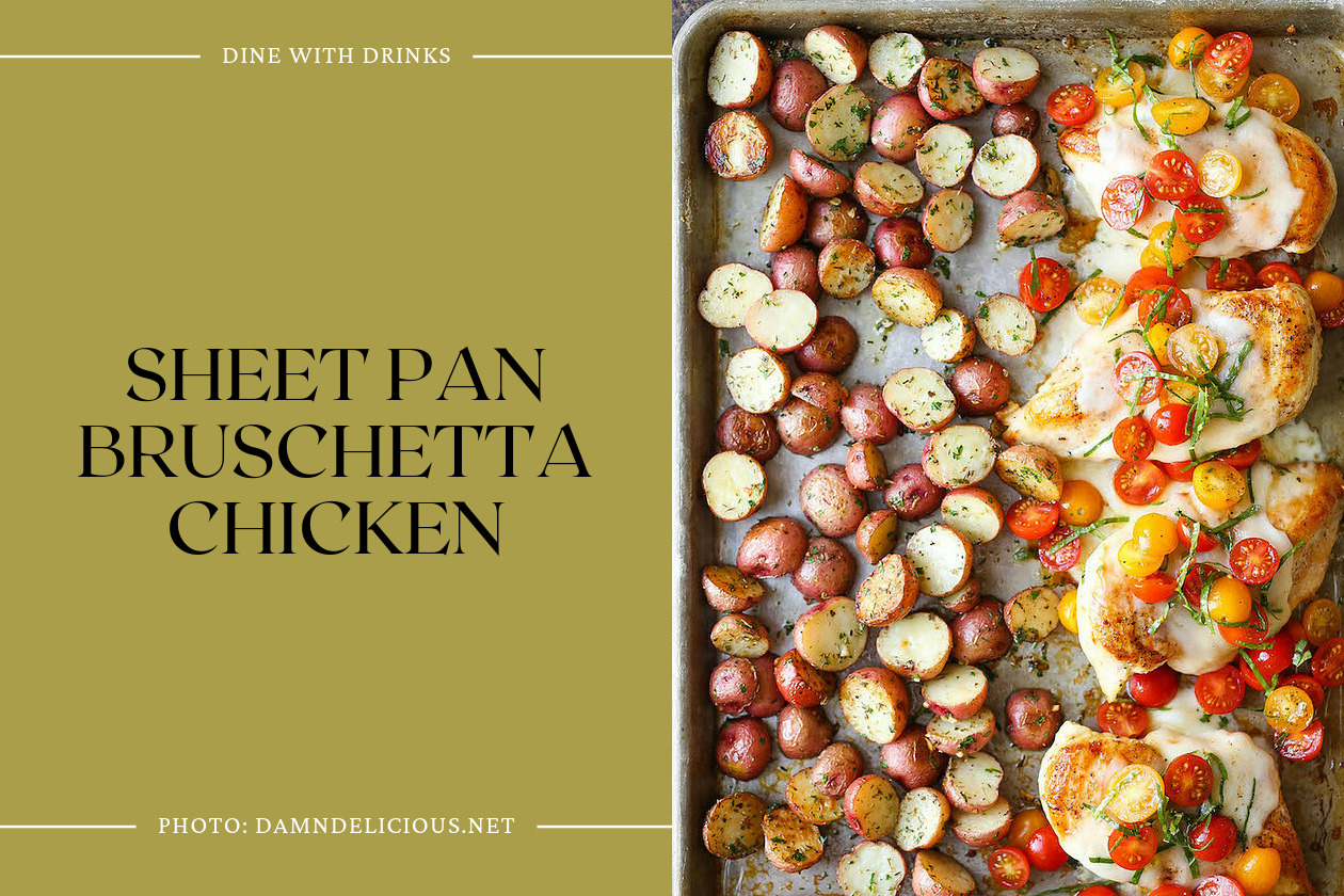 Sheet Pan Bruschetta Chicken