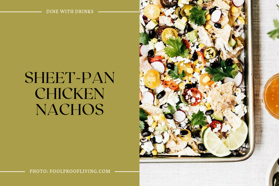 Sheet-Pan Chicken Nachos