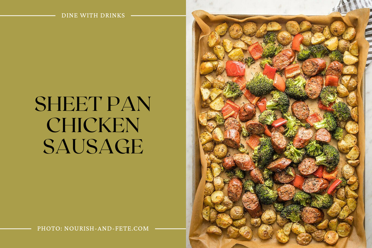 Sheet Pan Chicken Sausage