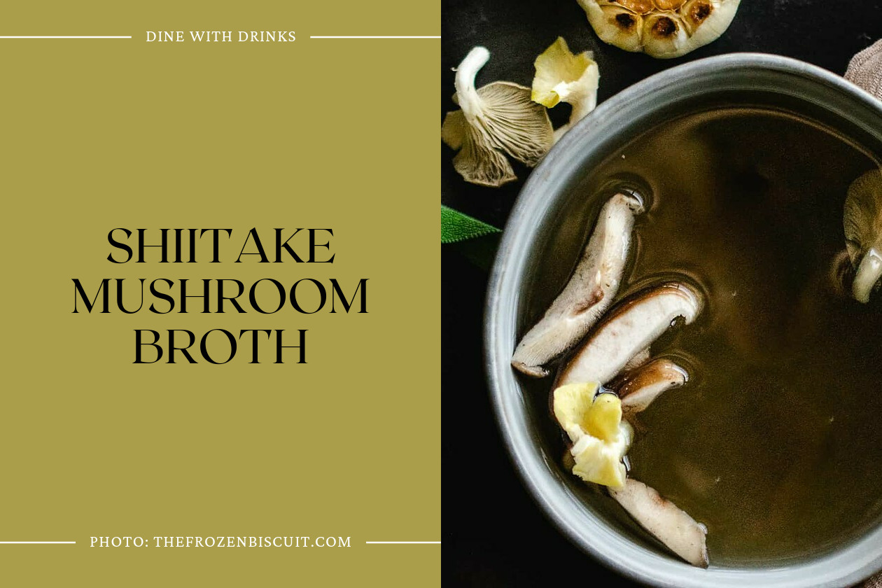 Shiitake Mushroom Broth