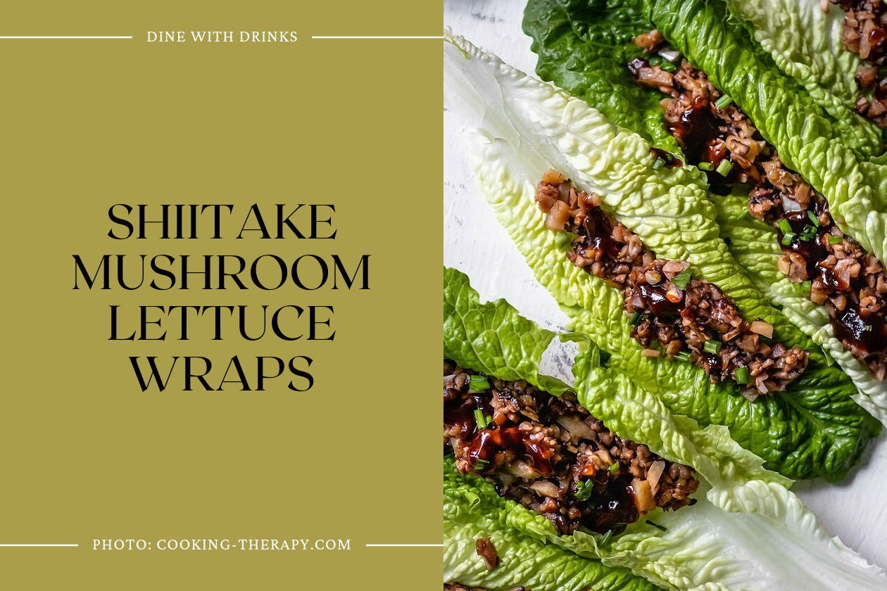 Shiitake Mushroom Lettuce Wraps
