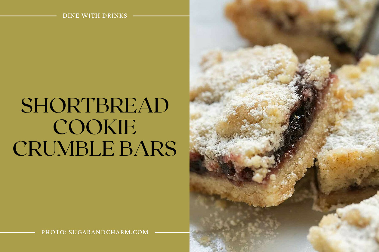 Shortbread Cookie Crumble Bars