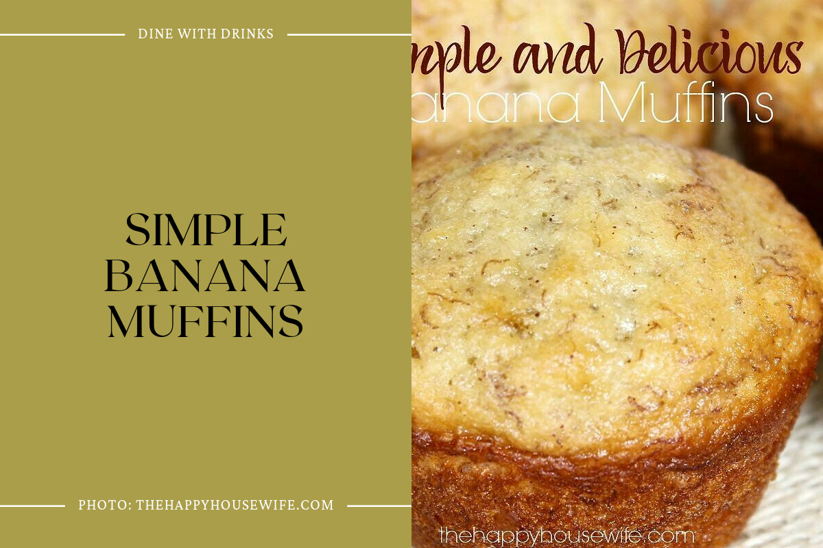 Simple Banana Muffins