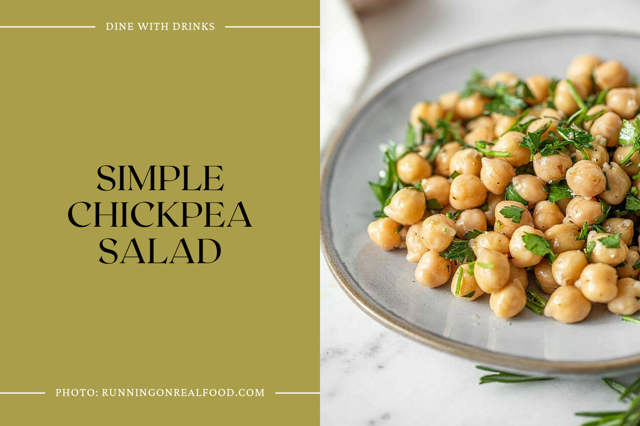 Simple Chickpea Salad
