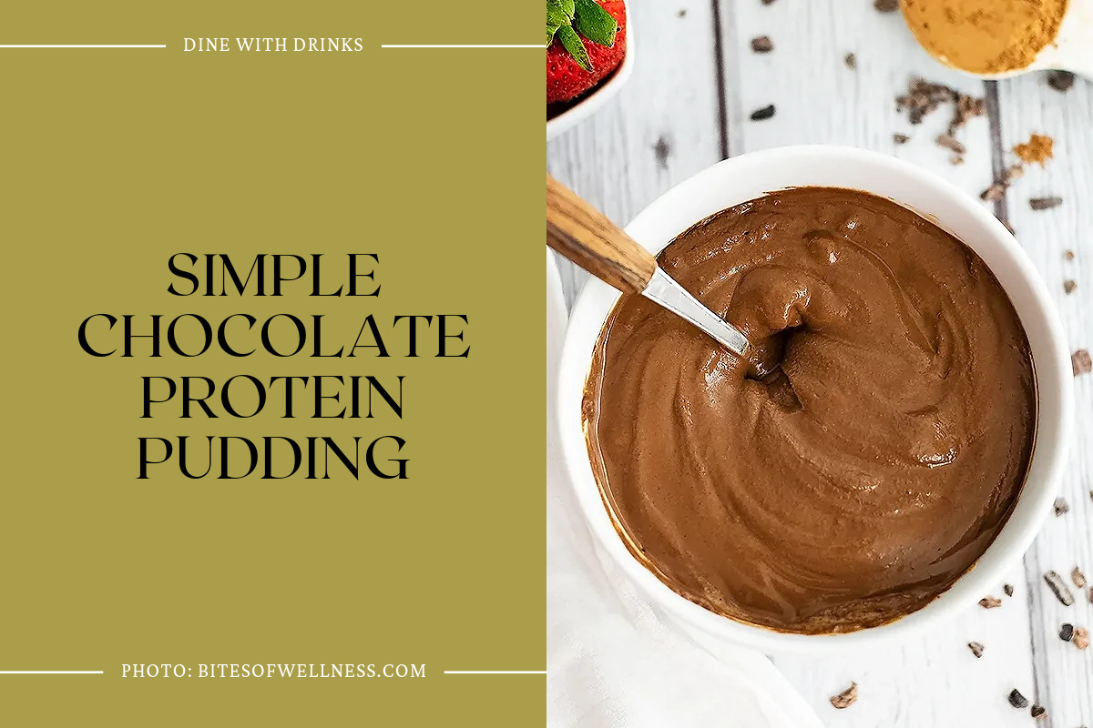 Simple Chocolate Protein Pudding