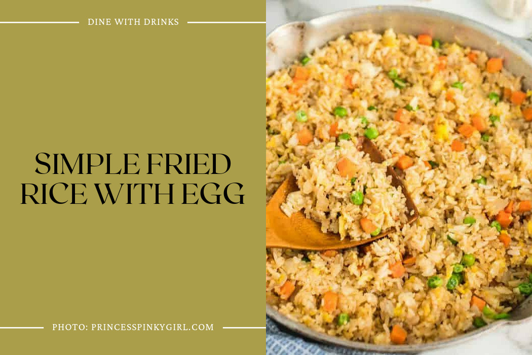 Simple Fried Rice With Egg