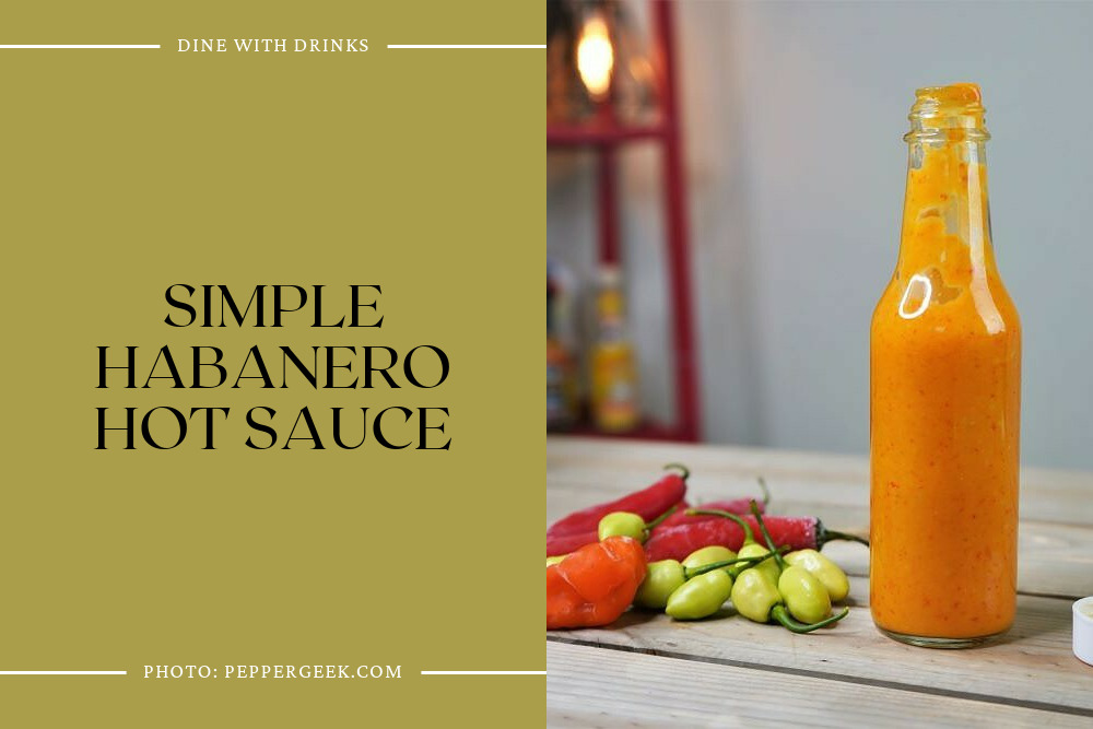 Simple Habanero Hot Sauce