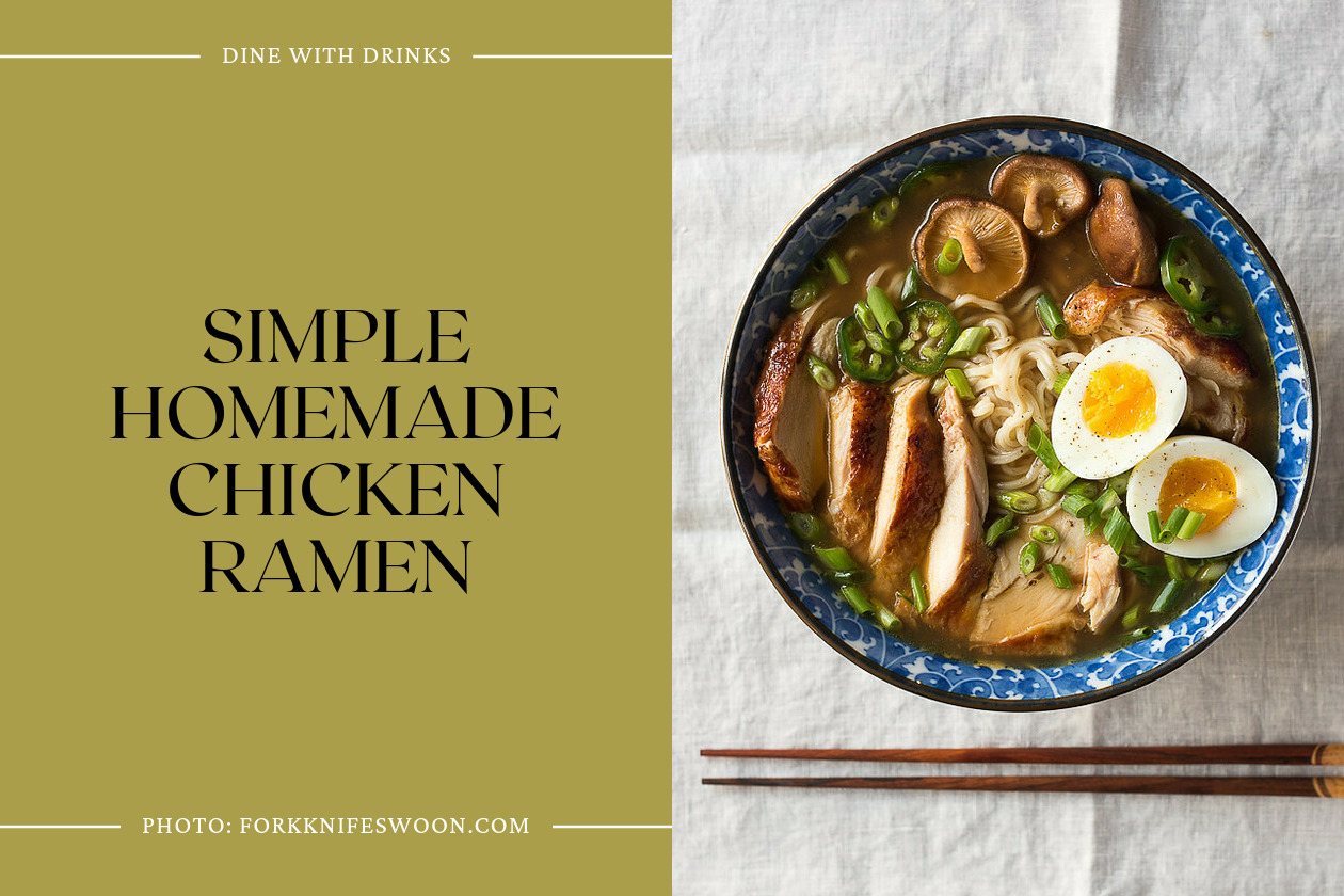 Simple Homemade Chicken Ramen