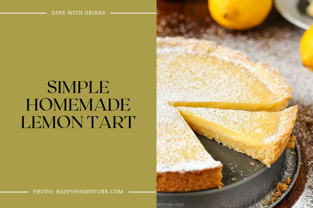 Simple Homemade Lemon Tart