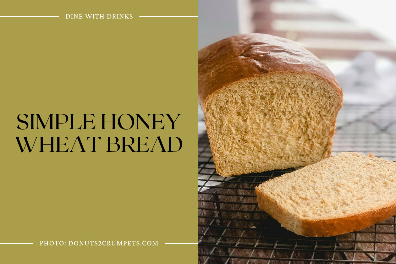Simple Honey Wheat Bread