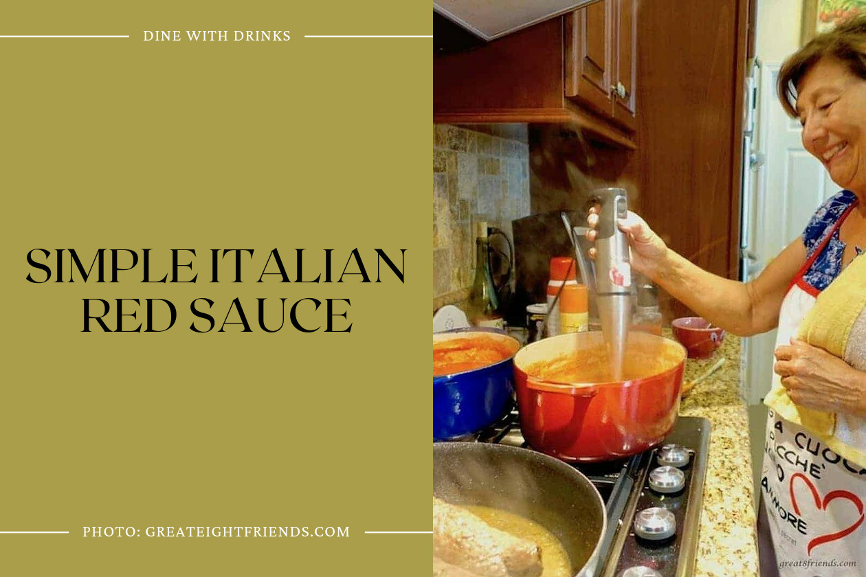 Simple Italian Red Sauce