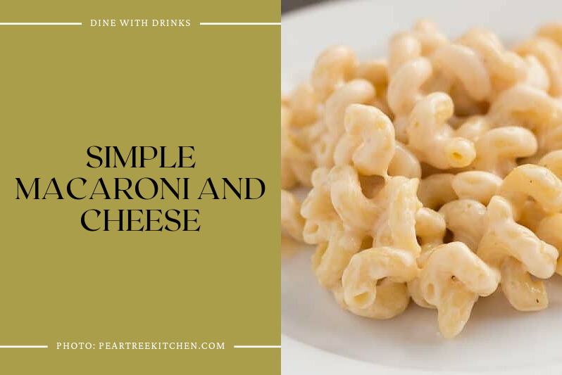 Simple Macaroni And Cheese
