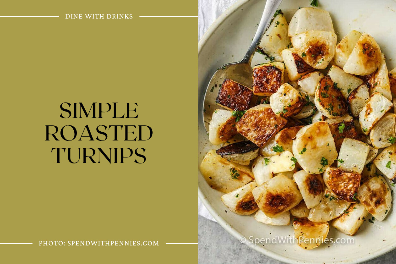 Simple Roasted Turnips