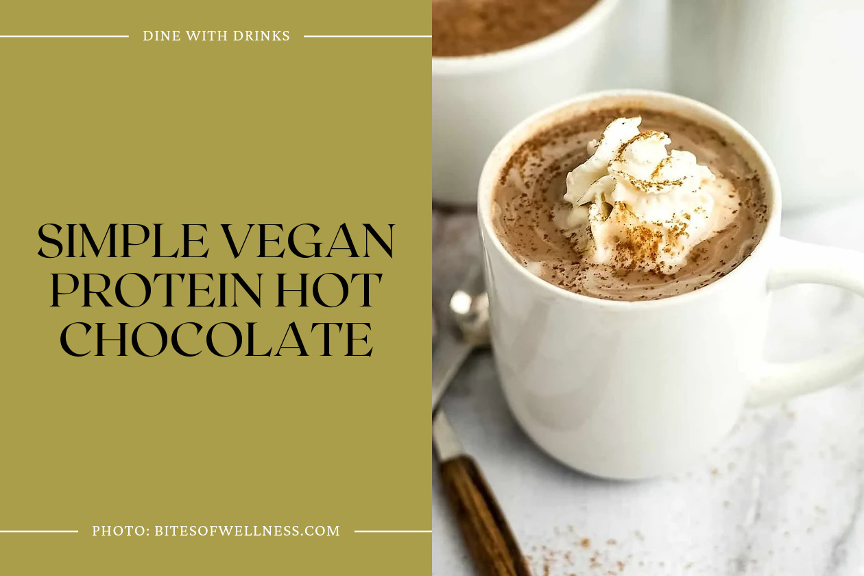 Simple Vegan Protein Hot Chocolate