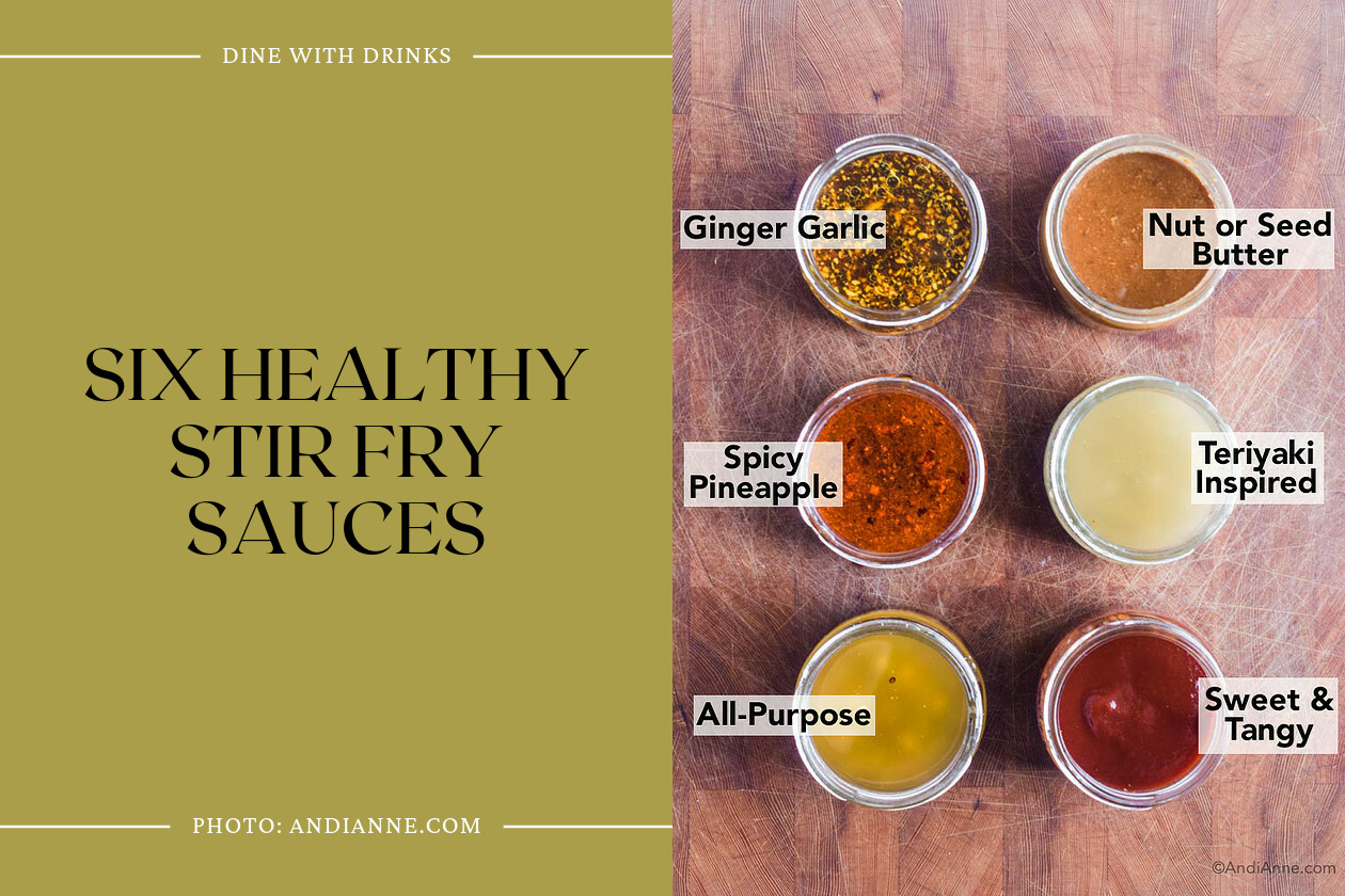 Six Healthy Stir Fry Sauces
