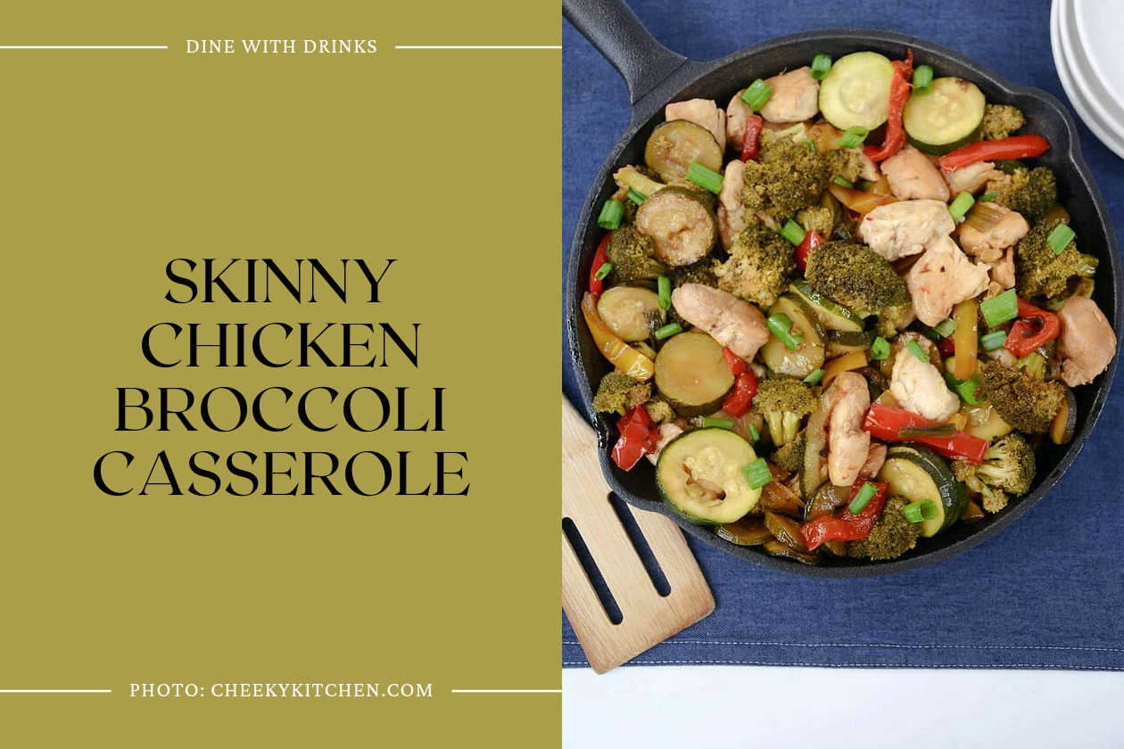 Skinny Chicken Broccoli Casserole
