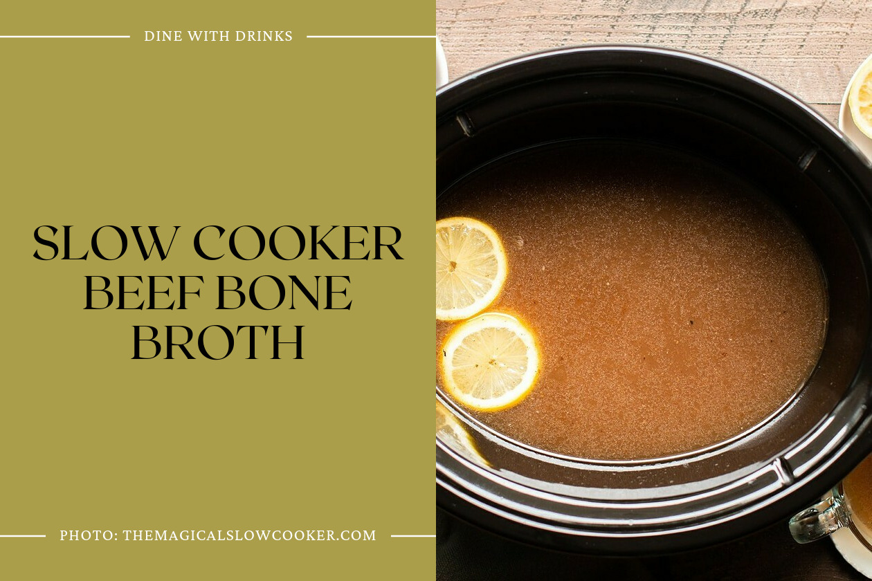 Slow Cooker Beef Bone Broth
