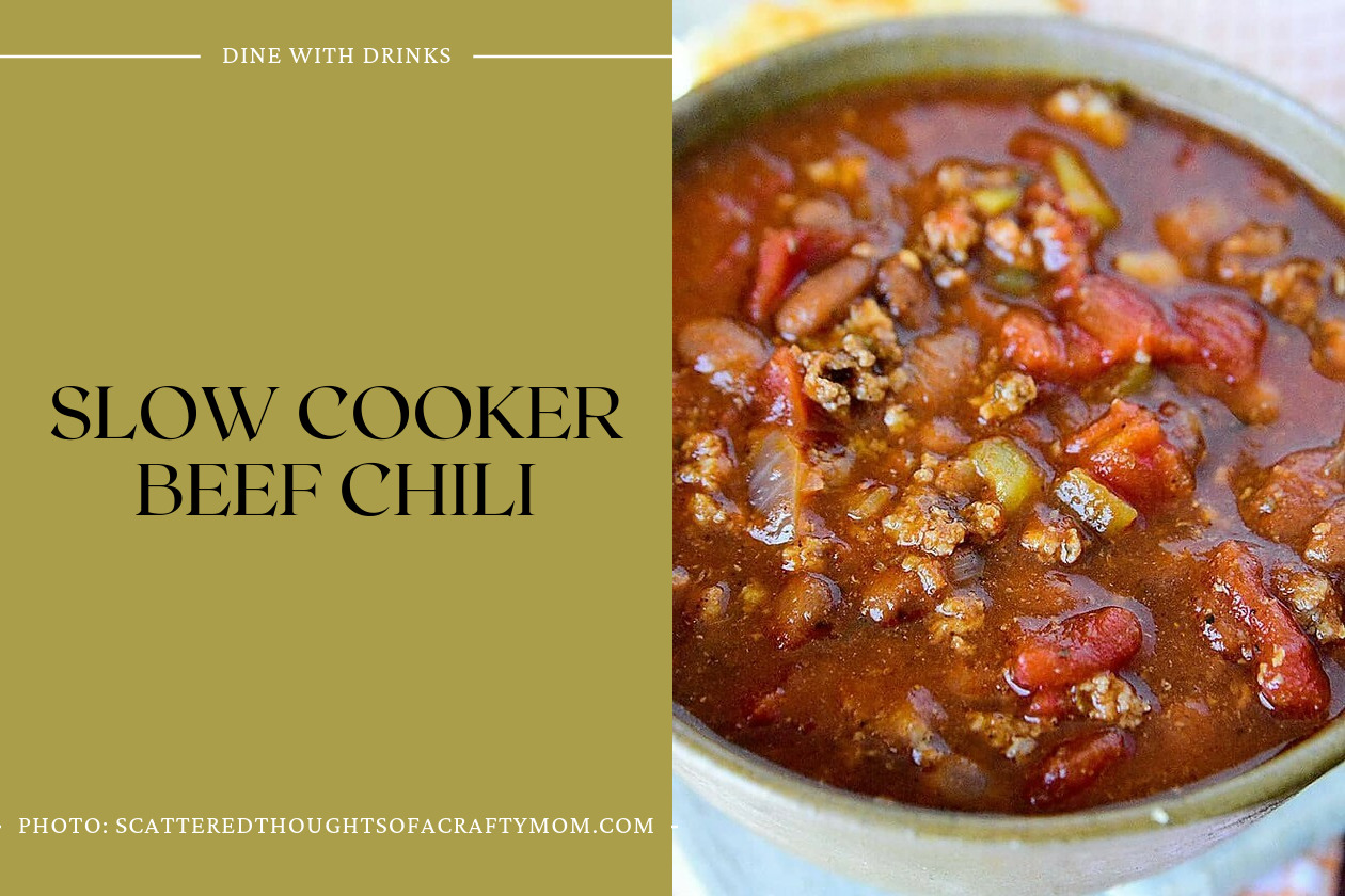 Slow Cooker Beef Chili