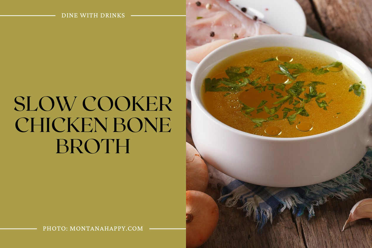 Slow Cooker Chicken Bone Broth