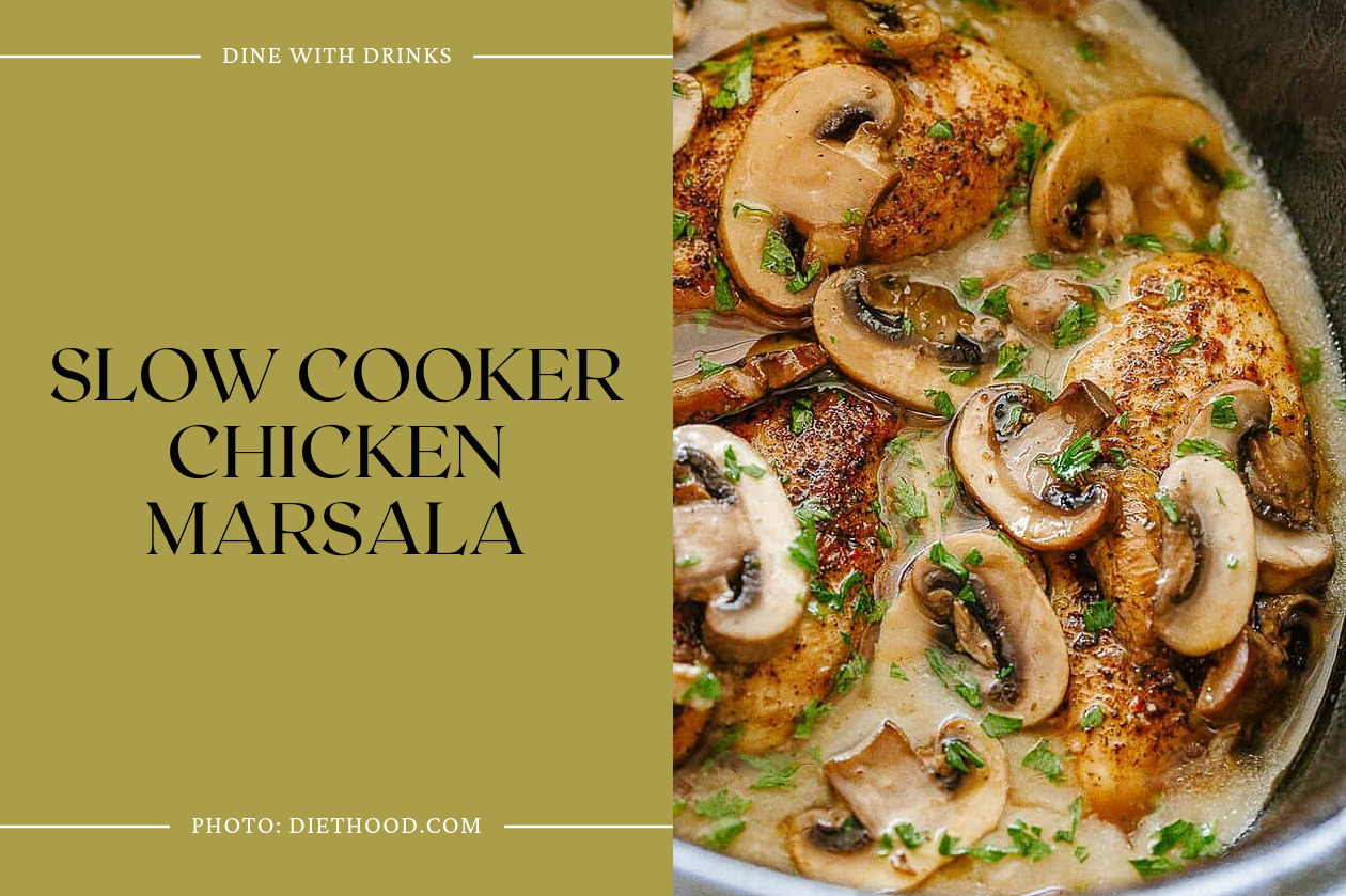 Slow Cooker Chicken Marsala