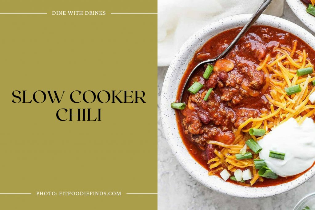 20 Slow Cooker Chili Recipes to Warm Your Soul DineWithDrinks