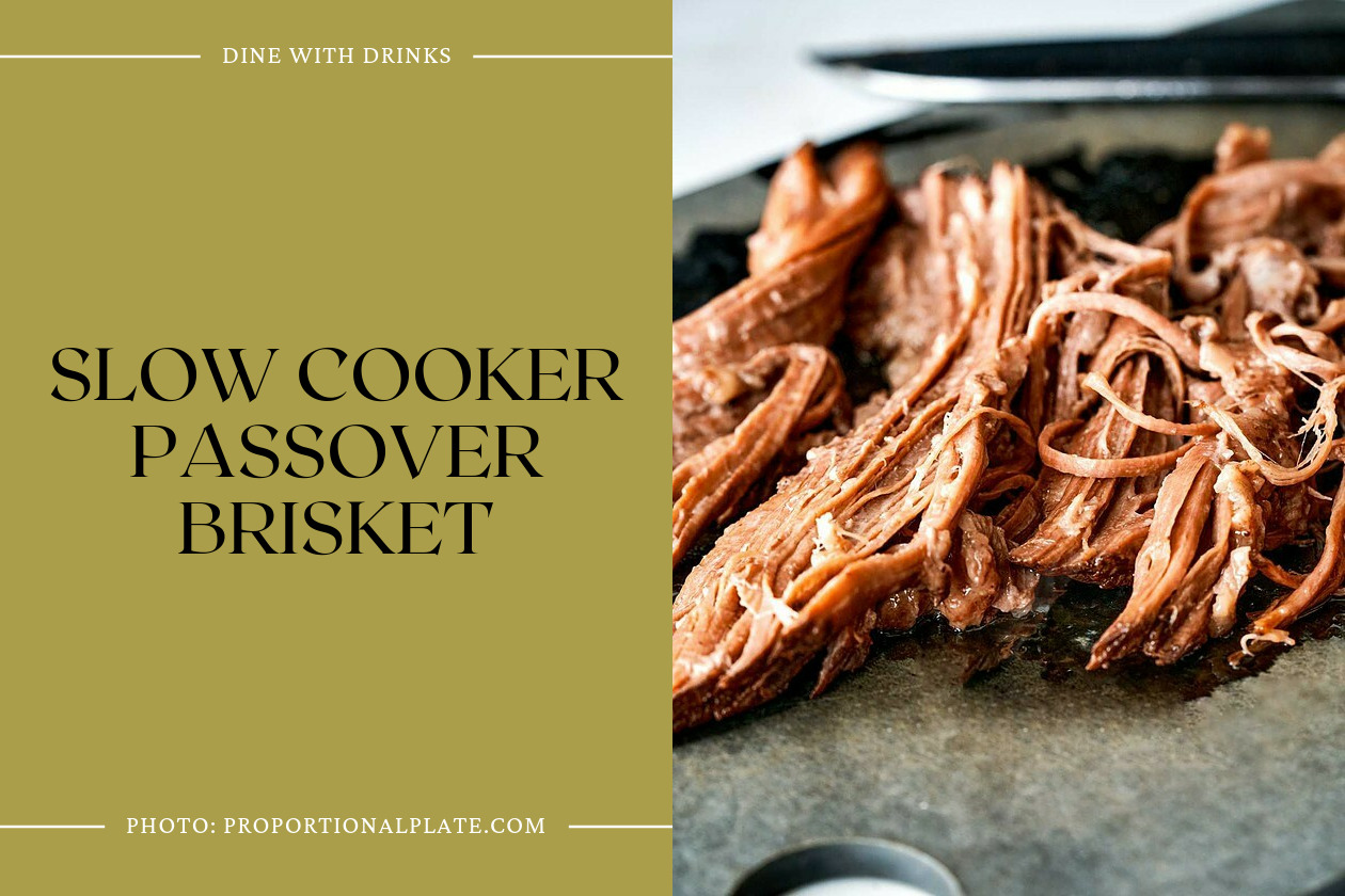 Slow Cooker Passover Brisket