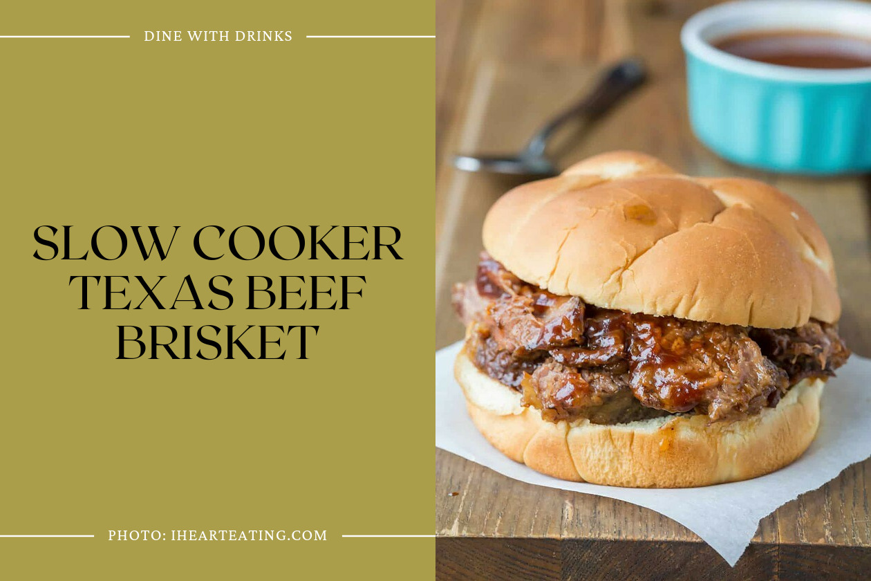 Slow Cooker Texas Beef Brisket