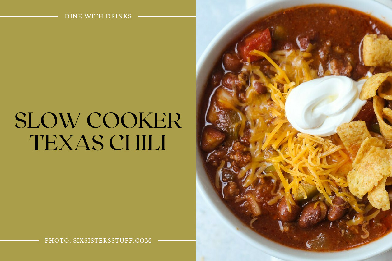 Slow Cooker Texas Chili