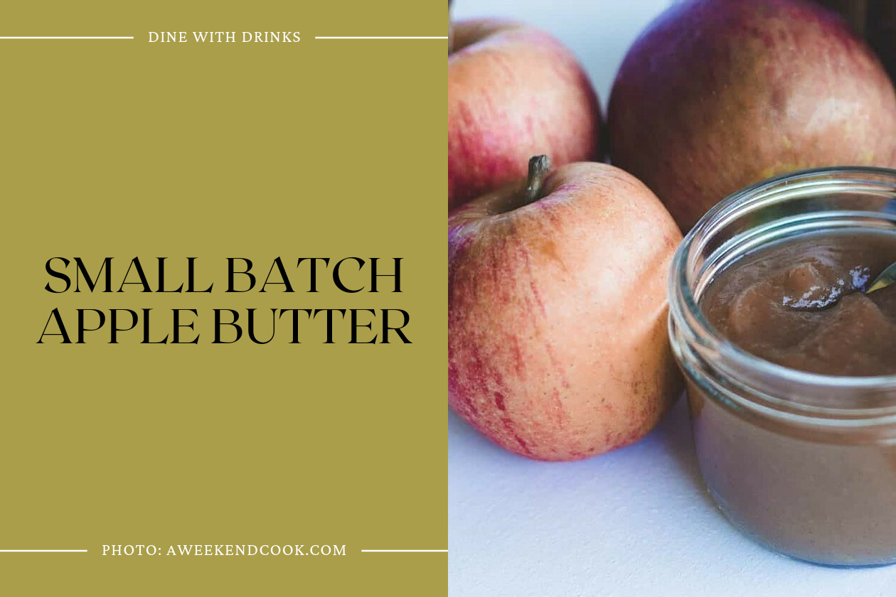 Small Batch Apple Butter