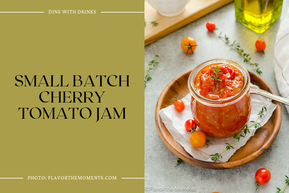 Small Batch Cherry Tomato Jam