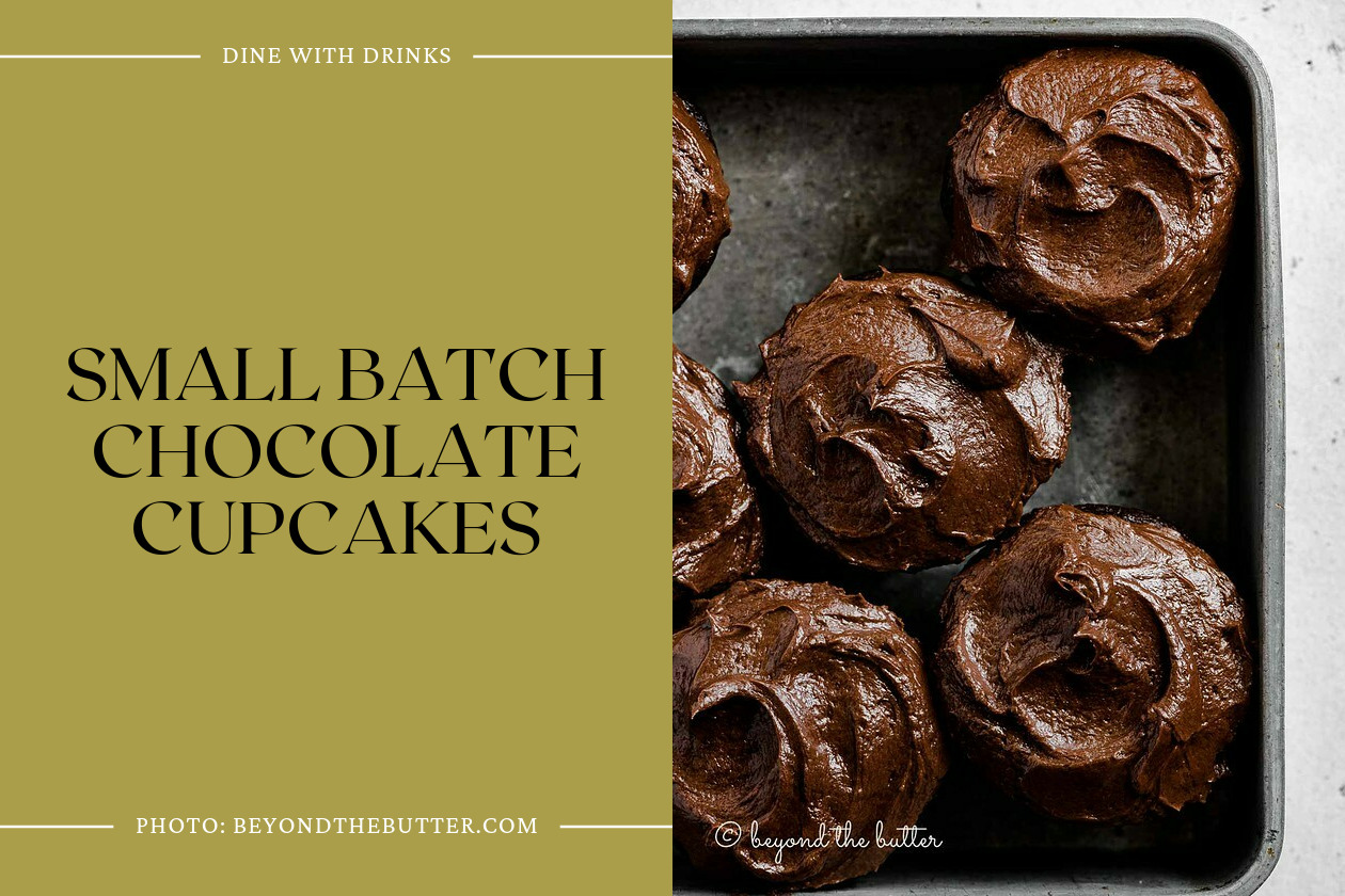 Small Batch Chocolate Cupcakes