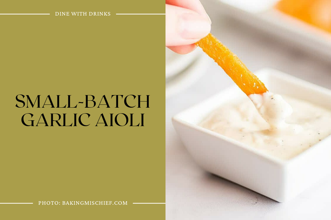 Small-Batch Garlic Aioli